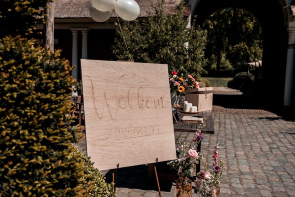 Welkomstbord